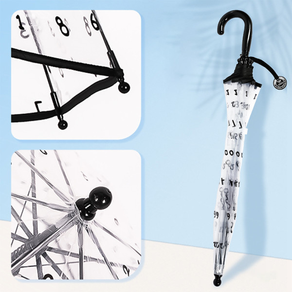 Детский зонт RST RST046A Цифры Black