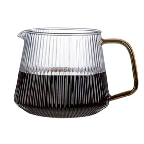 Сервер Ecocoffeetools B360580 графин для приготовления кофе заварник для пуровера стеклянный 580 мл