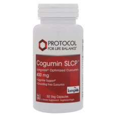 Куркумін, Optimized Curcumin, Protocol for Life Balance, 400 мг, 50 вегетаріанських капсул
