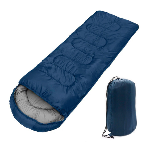 Спальный мешок для туризма 0021 210*75 см Dark Blue  0,95 кг