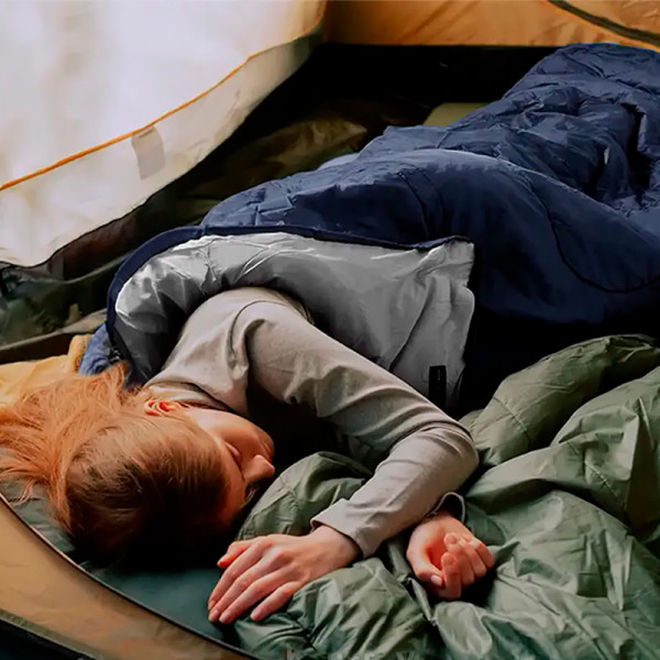 Спальный мешок для туризма 0021 210*75 см Dark Blue  0,95 кг