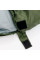 Спальный мешок для туризма 0021 210*75 см Green  0,95 кг