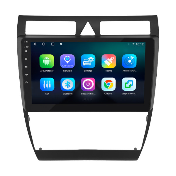 Штатная магнитола Lesko для Audi A6 allroad I (C5) 2000-2006 экран 9" 4/32Gb 4G Wi-Fi GPS Top