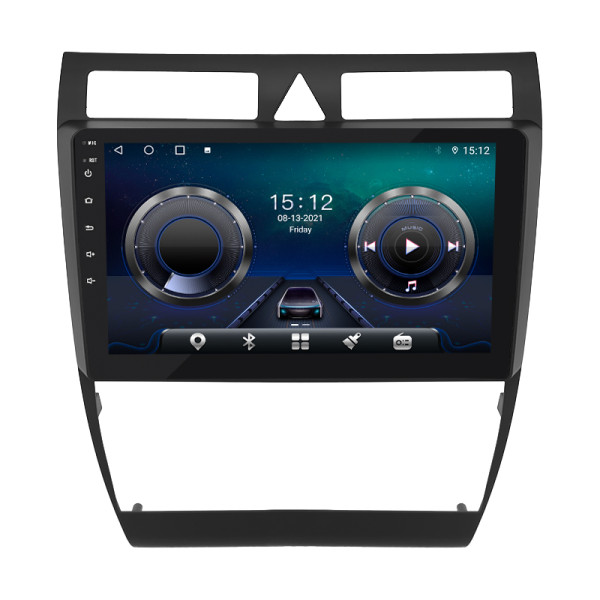 Штатная магнитола Lesko для Audi A6 II (C5) 1997-2001 экран 9" 4/32Gb 4G Wi-Fi GPS Top