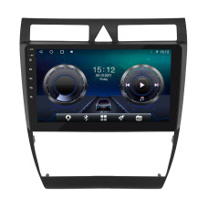 Штатная магнитола Lesko для Audi A6 II (C5) Рестайлинг 2001-2005 экран 9" 4/64Gb 4G Wi-Fi GPS Top