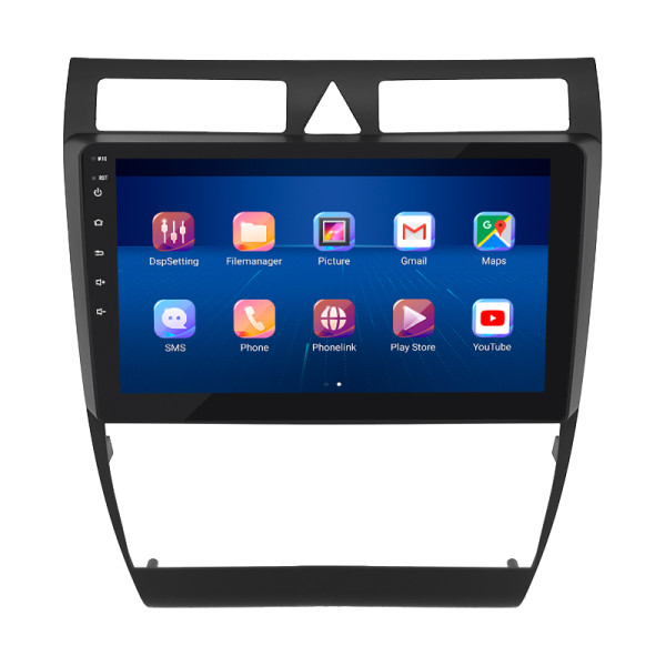 Штатная магнитола Lesko для Audi S6 II (C5) 1999-2004 экран 9" 4/32Gb 4G Wi-Fi GPS Top