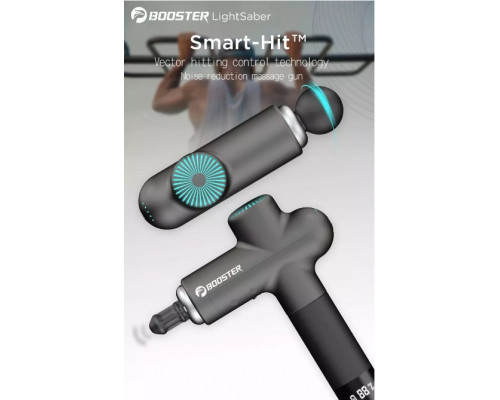 Професійний перкусійний масажер Booster Lightsaber (24v) для масажу тригерних точок.