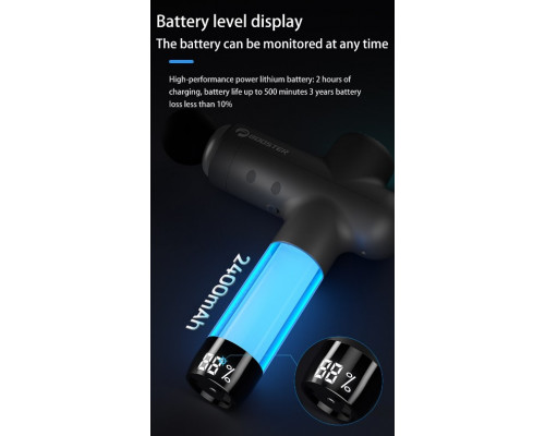 Професійний перкусійний масажер Booster Lightsaber (24v) для масажу тригерних точок.