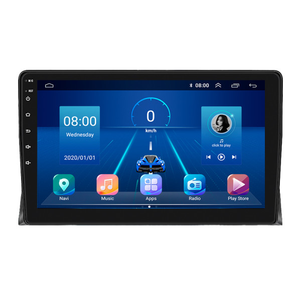 Штатная магнитола Lesko для Volkswagen Multivan T5 Рестайлинг 2009-2015 экран 9" 2/32Gb Wi-Fi GPS Base