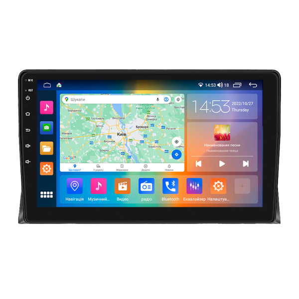 Штатная магнитола Lesko для Volkswagen Multivan T5 Рестайлинг 2009-2015 экран 9" 2/32Gb CarPlay 4G Wi-Fi GPS Prime