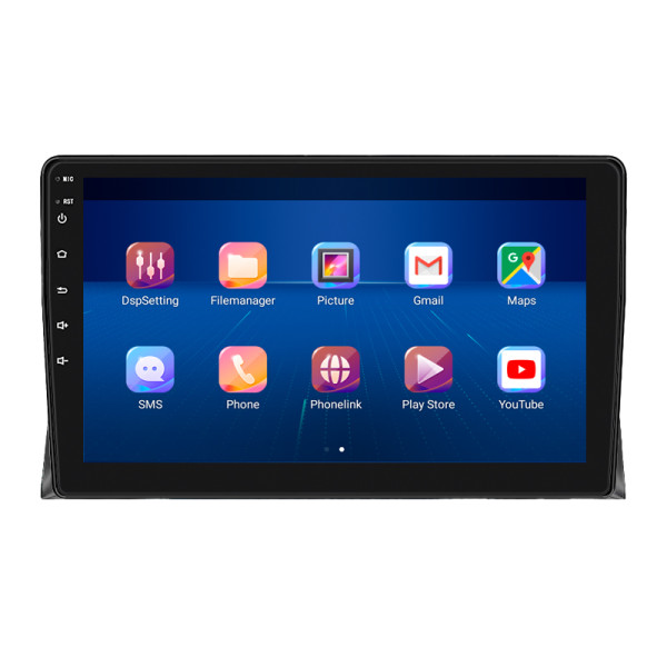 Штатная магнитола Lesko для Volkswagen Multivan T5 Рестайлинг 2009-2015 экран 9" 4/64Gb 4G Wi-Fi GPS Top