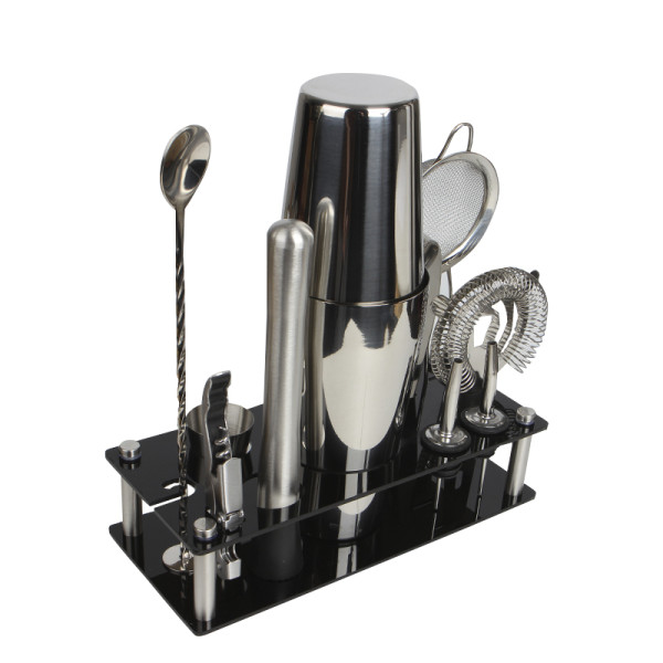 Набор для бара 11 предметов с подставкой Youchen MC-11 700/600 мл