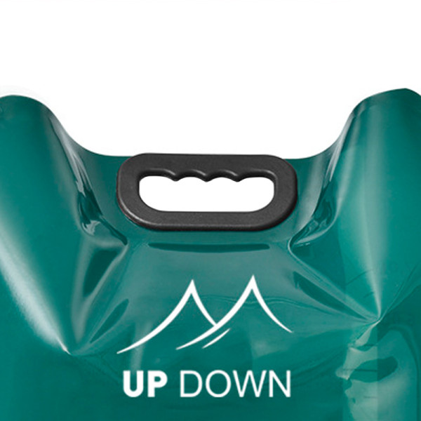 Канистра пакет для воды Up Down UD-SD201 туристическая с краном 8л складная пищевая Green
