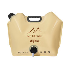 Канистра пакет для воды Up Down UD-SD201 туристическая с краном 8л складная пищевая Sand Khaki