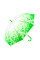 Женский зонт RST Japanese style Green