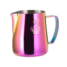Питчер для молока JibbiJug молочник для вспенивания нержавеющая сталь градиент 400 мл Purple