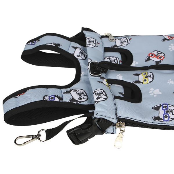 Рюкзак- кенгуру для животных A01002-AB Dog Blue M