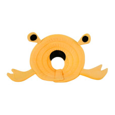 Мягкий воротник-подушка для кошек DT-613 послеоперационный защитный от вылизывания L Yellow Crab