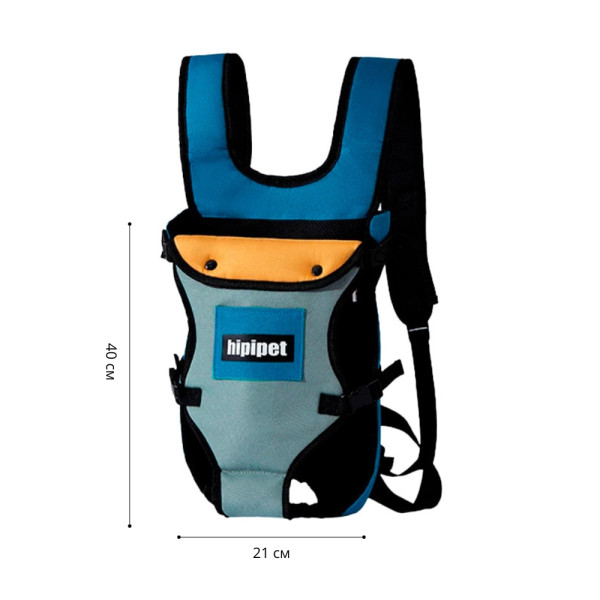 Рюкзак- кенгуру  2410MSDJ964 Blue переноска для домашних животных M