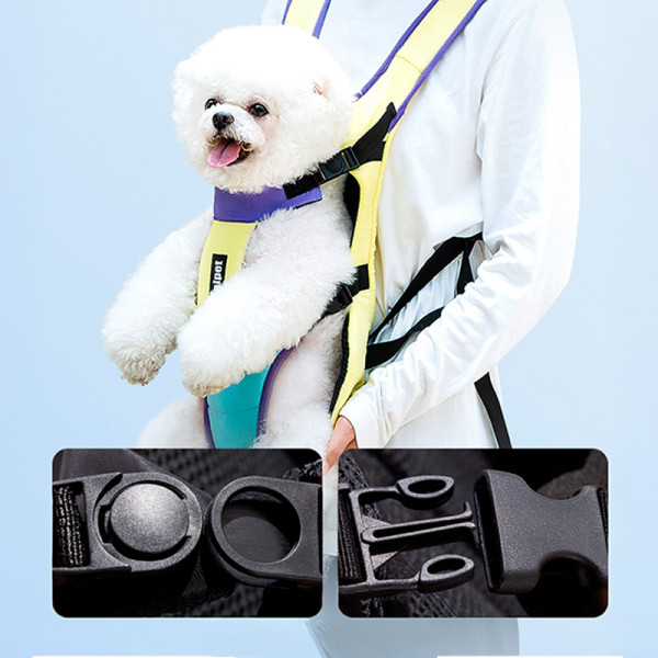 Рюкзак- кенгуру 2410MSDJ964 Yellow переноска для домашних животных S