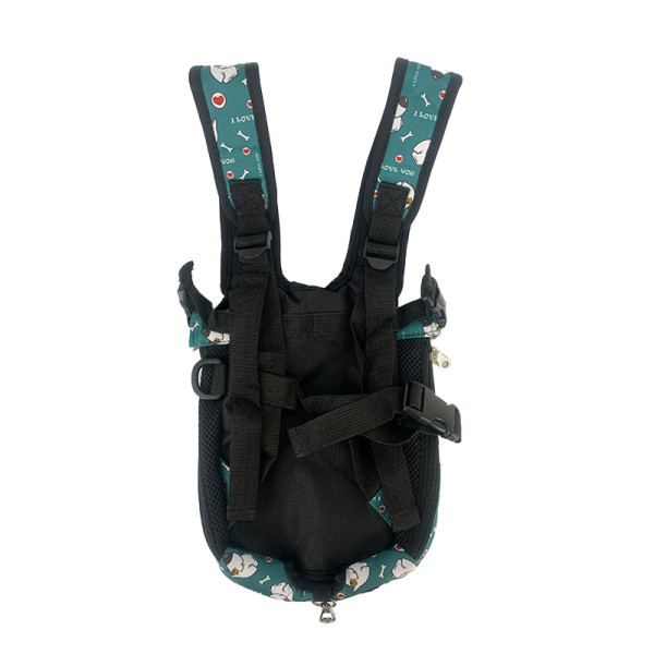 Рюкзак- кенгуру для животных A01002-GN Green Puppy L