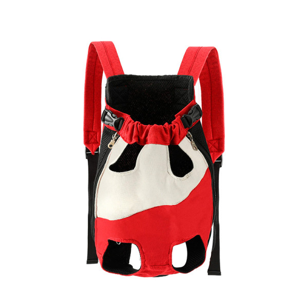 Рюкзак- кенгуру для животных A10010-WR White Red S