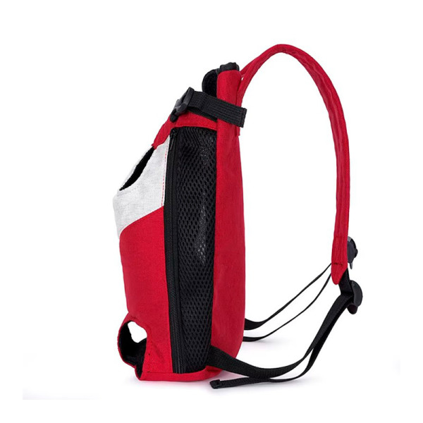 Рюкзак- кенгуру для животных A10010-WR White Red S