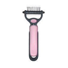 Колтунорез Taotaopets 04A4413 для удаления подшерстка шерсти для собак и кошек Pink