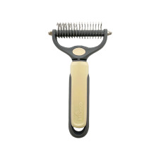 Колтунорез Taotaopets 04A4414 для удаления подшерстка шерсти для собак и кошек Yellow
