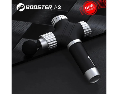 Перкусійний масажний пістолет Booster A2 — ударний масажер для глибокого масажу та відновлення.