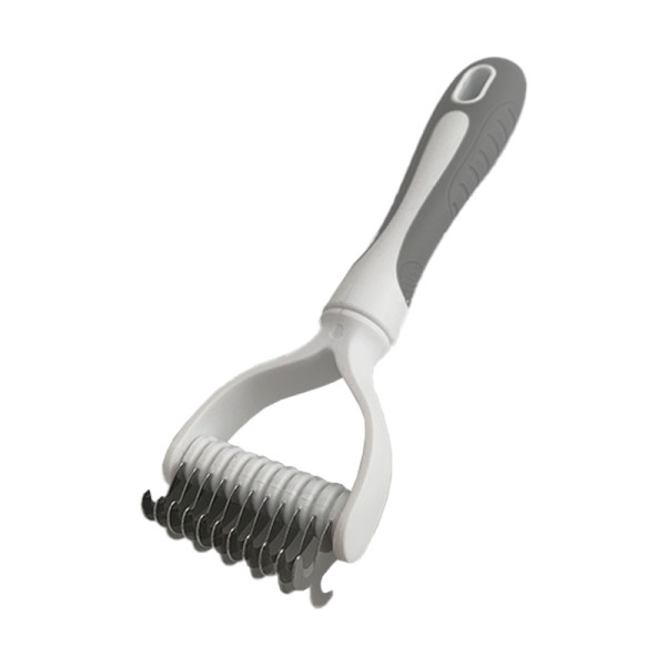 Колтунорез с широким зубом DT1393 для кошек и собак small Gray