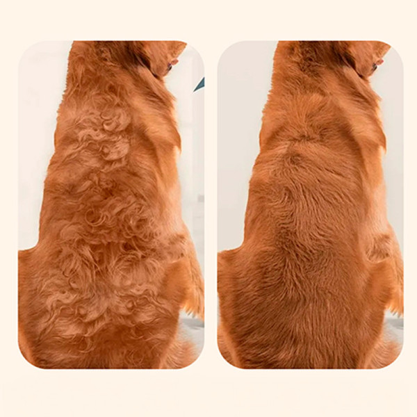 Колтунорез Taotaopets 095530 для удаления подшерстка шерсти для собак и кошек Green