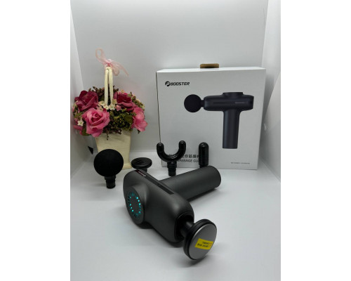 Перкусійний масажер Booster V6. Ударний масажний пістолет.