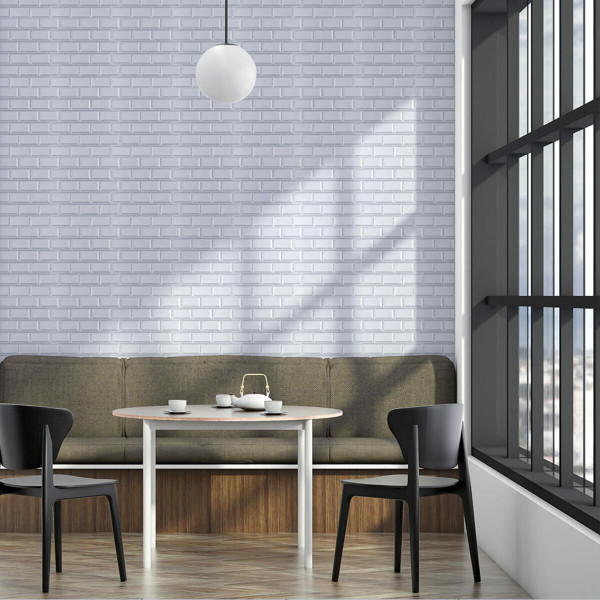 Декоративна ПВХ плитка на самоклейці 300х300х5мм Цегла, ціна за 1 шт. (СПП-501) SW-00000665