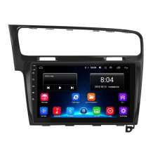 Штатная магнитола Lesko для Volkswagen Golf VII Рестайлинг 2017-н.в. экран 10" 2/32Gb Wi-Fi GPS Base