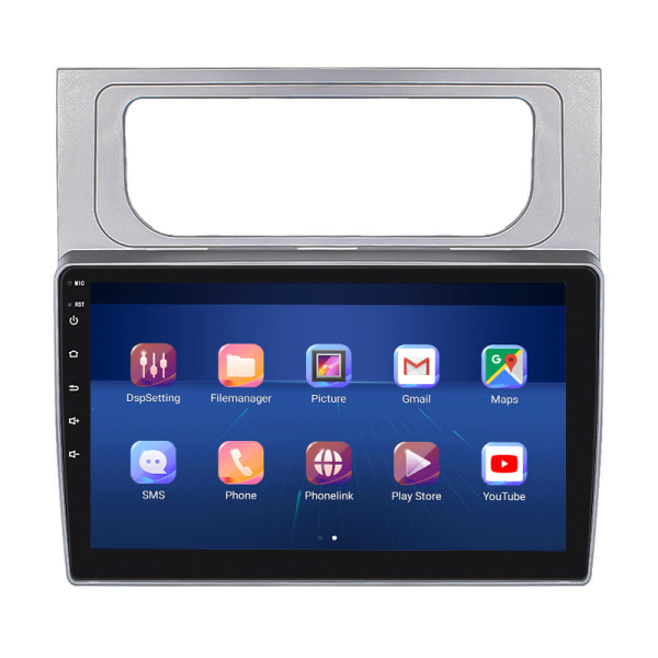 Штатная магнитола Lesko для Volkswagen Touran II 2010-2015 экран 10" 4/64Gb 4G Wi-Fi GPS Top