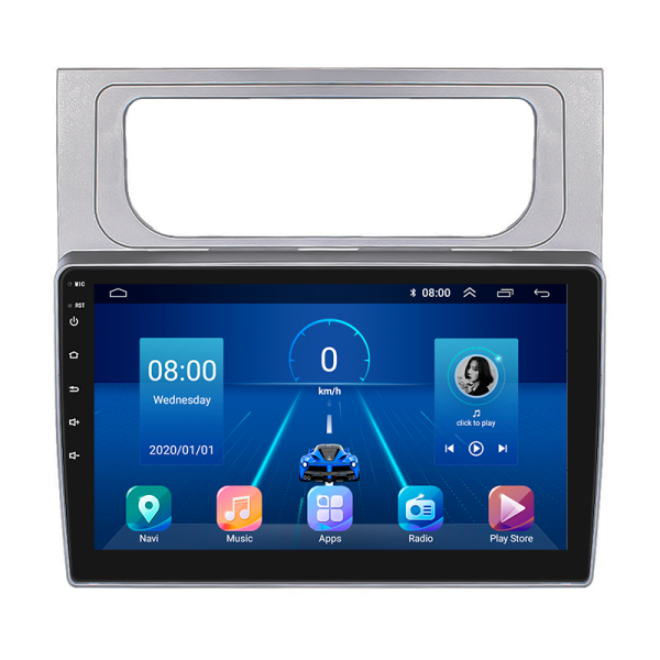 Штатная магнитола Lesko для Volkswagen Touran II 2010-2015 экран 10" 6/128Gb 4G Wi-Fi GPS Top