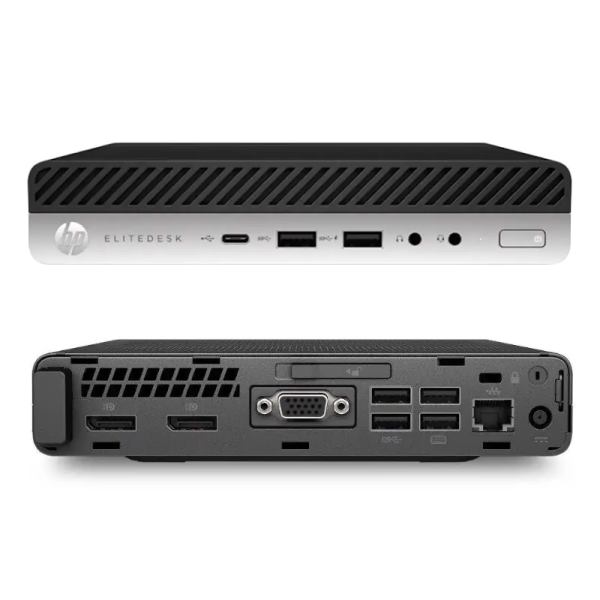 Моноблок Неттоп HP EliteDesk 800 G3 s1151 (Core i5-6500T/ DDR4 8GB/ SSD256GB M.2/ Wi-Fi); Монітор 27" MSI Pro MP273A Black
