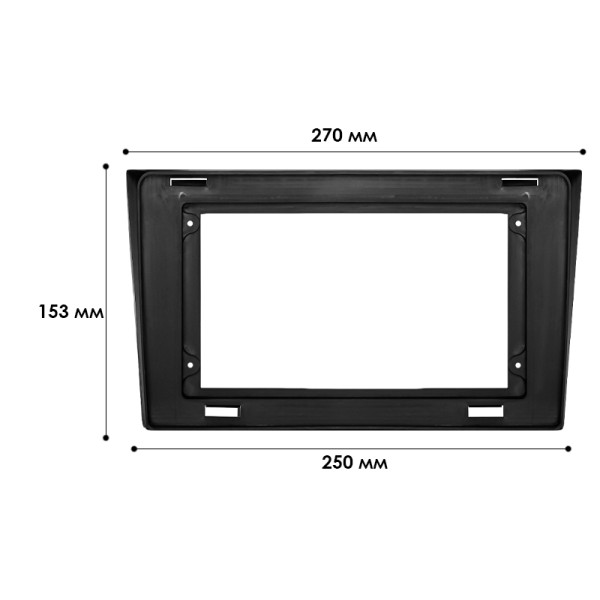 Рамка переходная для Mazda CX-9 2007-2016 (6860) 10.1"