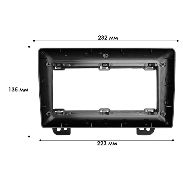 Переходная рамка Mazda MPV 1999-2005 Premacy 1999-2005 (7597) 9"