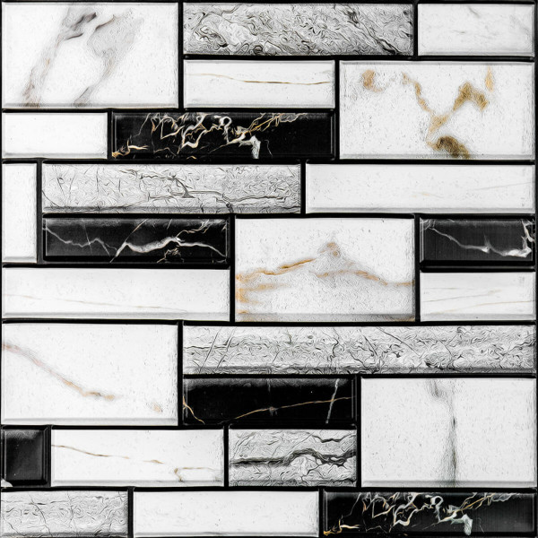 Декоративна ПВХ плитка на самоклейці 300х300х5мм Квадрат, ціна за 1 шт. (СПП-602) SW-00000669