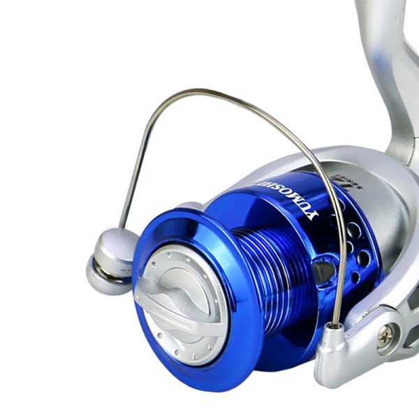 Катушка безынерционная Yumoshi SA 4000 Silver-Blue