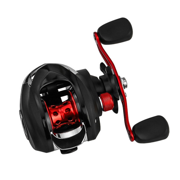 Катушка мультипликаторная Reelsking GLE 201 Black-Red Left