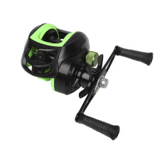 Катушка мультипликаторная Yumoshi AK 201 Black-Green Left