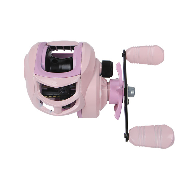 Катушка мультипликаторная Yumoshi AK 201 Black-Pink Left