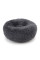 Лежак пуфик для котов собак круглый 552201 L Dark Grey
