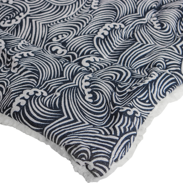 Лежак для домашнего животного для котов и собак Taotaopets 563301 Blue Waves M