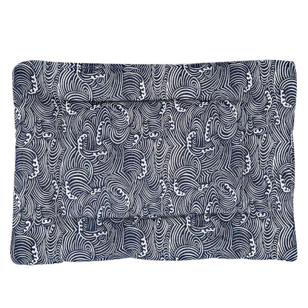 Лежак для домашнего животного для котов и собак Taotaopets 563301 Blue Waves S