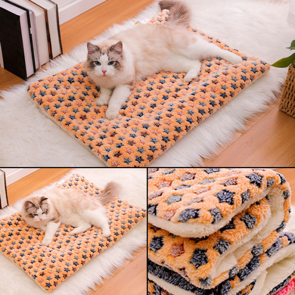 Лежак для домашнего животного для котов и собак Taotaopets 573301 Yellow Stars M