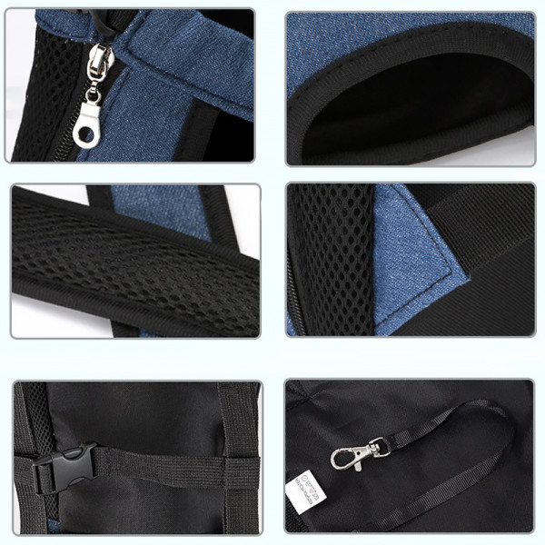 Рюкзак- кенгуру для животных A01002-CO Jeans S